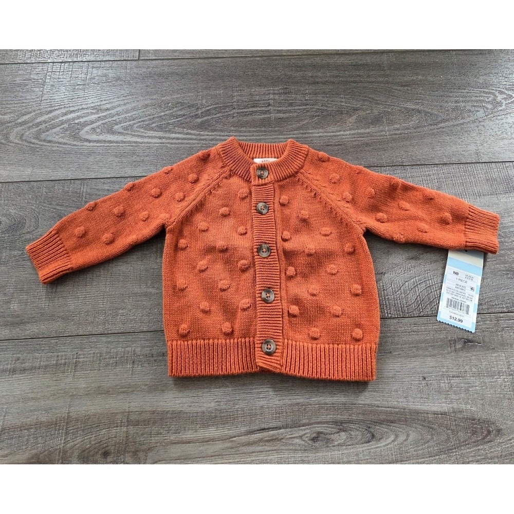 Cat and jack baby girl newborn bubble sweater